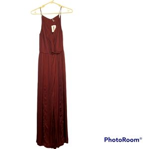YFB NWT Cropped Palazzo Wide leg Jumpsuit (s)